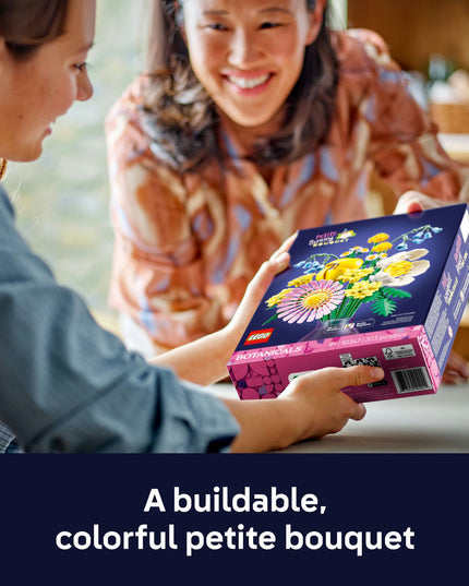 LEGO® Botanicals Petite Sunny Bouquet Flower Decor Set for Kids 10347