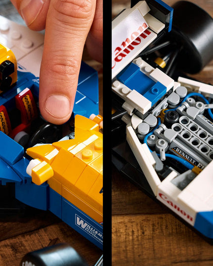 LEGO® ICONS Williams Racing FW14B & Nigel Mansell Home Office Desk Decor 10353