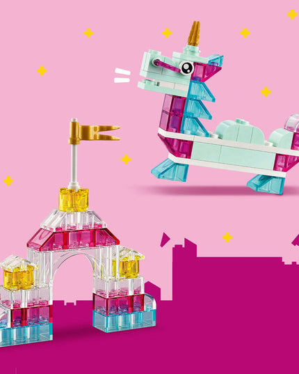 LEGO® Classic Magical Transparent Box, Colorful Building Bricks Toy 11040