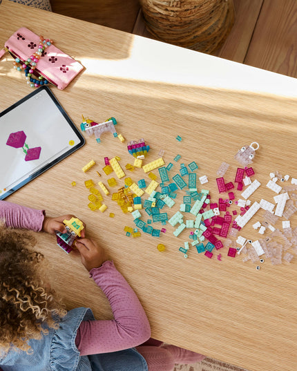 LEGO® Classic Magical Transparent Box, Colorful Building Bricks Toy 11040