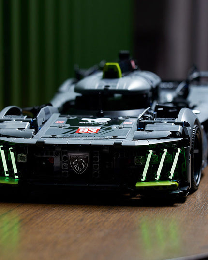 LEGO® Technic PEUGEOT 9X8 24H Le Mans Hybrid Hypercar Collectible Building Kit 42156