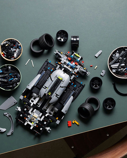 LEGO® Technic PEUGEOT 9X8 24H Le Mans Hybrid Hypercar Collectible Building Kit 42156