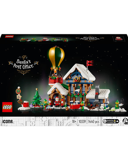 LEGO® ICONS Santa’s Post Office Building Set for Adults 10339