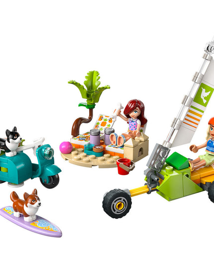 LEGO® Friends Surfing Dogs and Scooter Adventure Building Toy 42641