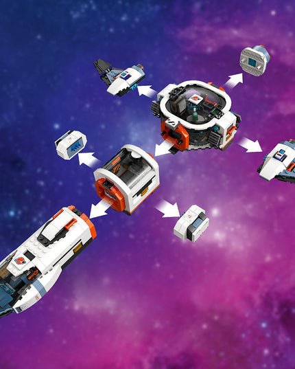 LEGO® City Modular Galactic Spaceship, Outer Space Toy for Kids 60446