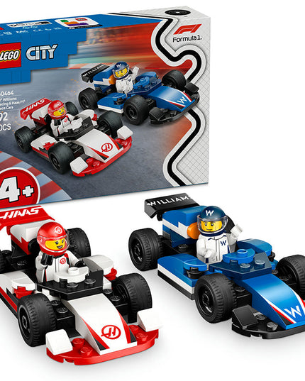 LEGO® City F1 Williams Racing & Haas F1 Race Cars Set 60464