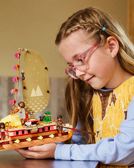 LEGO® | Disney Princess™ Moana’s Adventure Canoe Building Toy 43270
