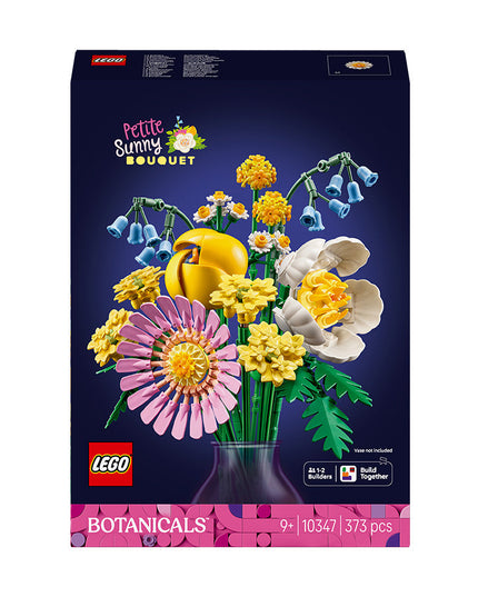 LEGO® Botanicals Petite Sunny Bouquet Flower Decor Set for Kids 10347
