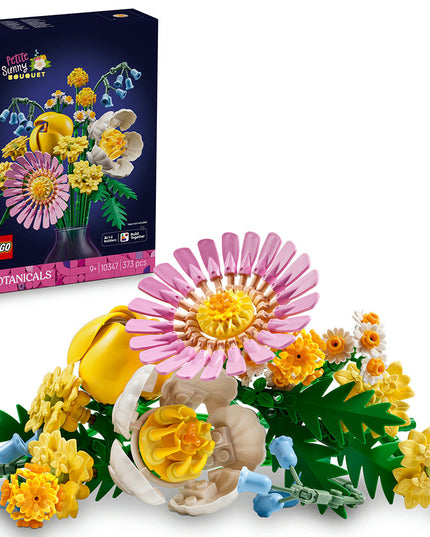 LEGO® Botanicals Petite Sunny Bouquet Flower Decor Set for Kids 10347