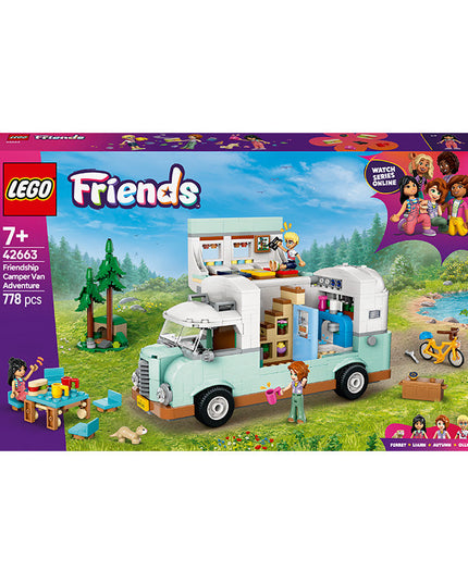 LEGO® Friends Friendship Camper Van Adventure Role-Play Building Set 42663