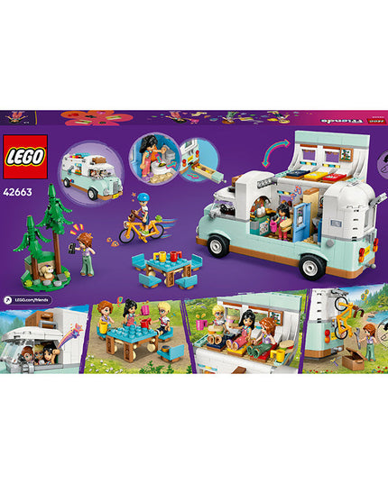 LEGO® Friends Friendship Camper Van Adventure Role-Play Building Set 42663