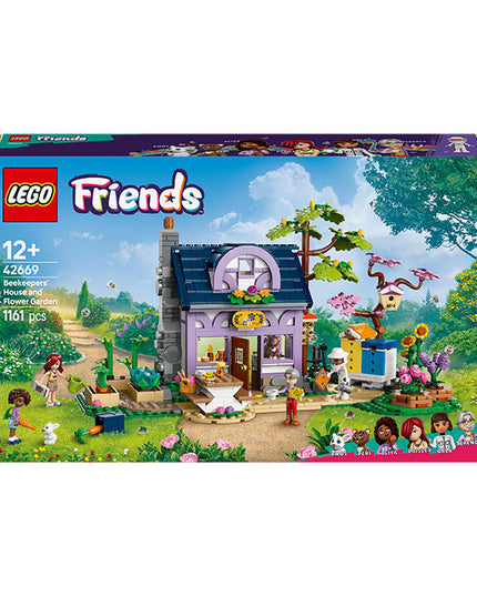 LEGO® Friends Beekeepers’ House and Flower Garden Building Kit 42669