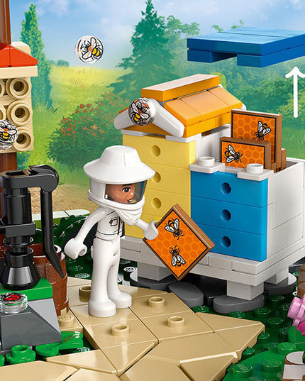 LEGO® Friends Beekeepers’ House and Flower Garden Building Kit 42669
