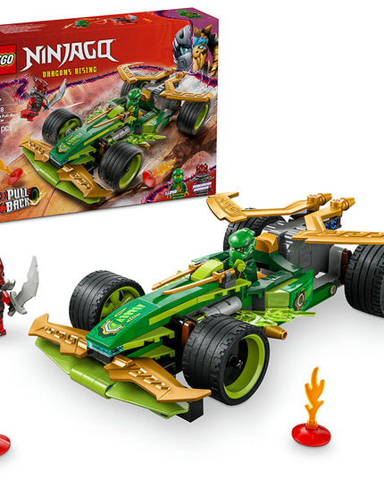 LEGO® NINJAGO® Lloyd’s Pull-Back Race Car Toy, Ninja Set 71828