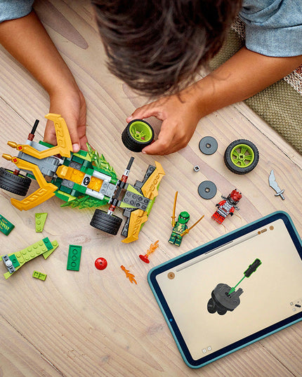 LEGO® NINJAGO® Lloyd’s Pull-Back Race Car Toy, Ninja Set 71828