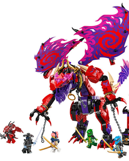 LEGO® NINJAGO® Thunderfang Dragon of Chaos Ninja Toy Set 71832