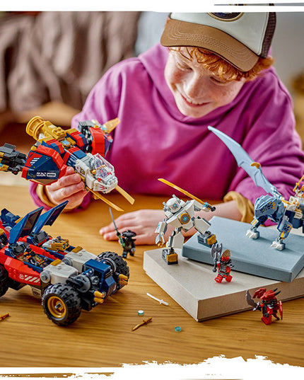 LEGO® NINJAGO® 4in1 Zane’s Ultra Combiner Mech Ninja Toy 71834