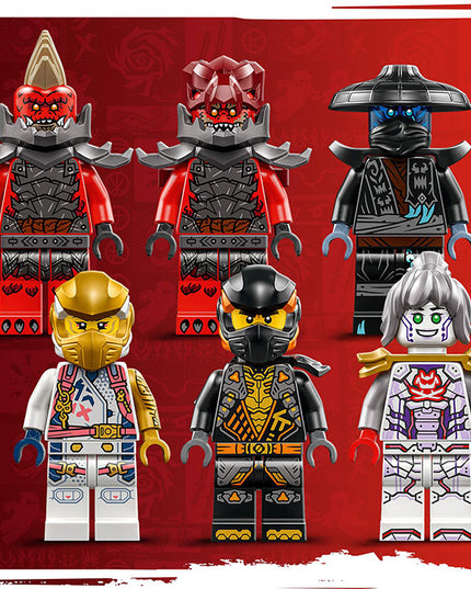 LEGO® NINJAGO® 4in1 Zane’s Ultra Combiner Mech Ninja Toy 71834