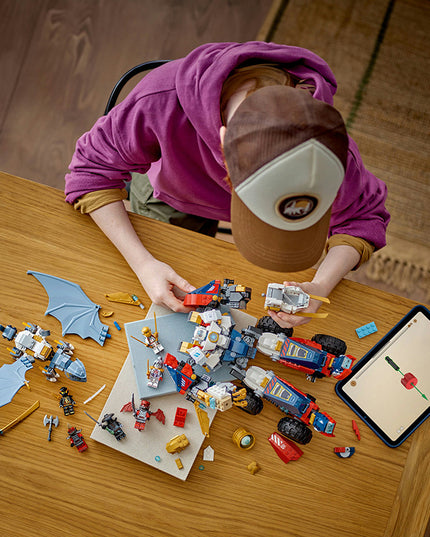 LEGO® NINJAGO® 4in1 Zane’s Ultra Combiner Mech Ninja Toy 71834