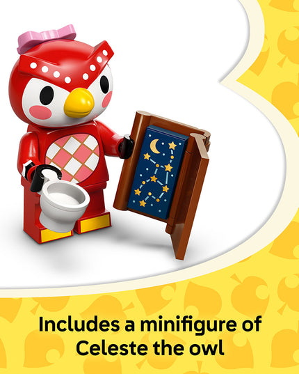LEGO® Animal Crossing™ Stargazing with Celeste Building Kit 77053