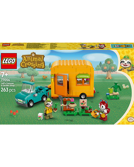 LEGO® Animal Crossing™ Leif’s Caravan & Garden Shop Building Kit 77054