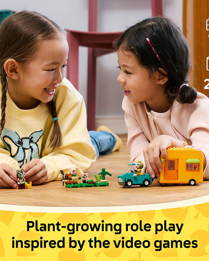 LEGO® Animal Crossing™ Leif’s Caravan & Garden Shop Building Kit 77054