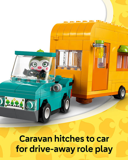 LEGO® Animal Crossing™ Leif’s Caravan & Garden Shop Building Kit 77054