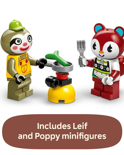 LEGO® Animal Crossing™ Leif’s Caravan & Garden Shop Building Kit 77054