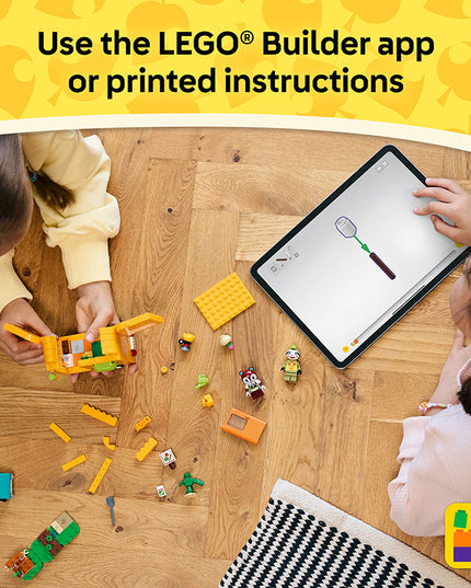 LEGO® Animal Crossing™ Leif’s Caravan & Garden Shop Building Kit 77054