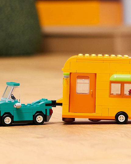 LEGO® Animal Crossing™ Leif’s Caravan & Garden Shop Building Kit 77054