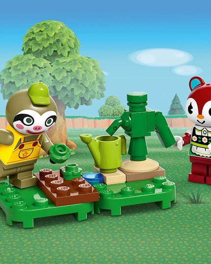 LEGO® Animal Crossing™ Leif’s Caravan & Garden Shop Building Kit 77054