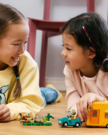 LEGO® Animal Crossing™ Leif’s Caravan & Garden Shop Building Kit 77054