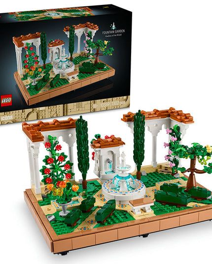 LEGO® ICONS Fountain Garden Home Decor Set for Adults 10359