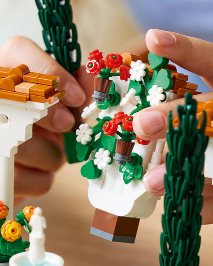 LEGO® ICONS Fountain Garden Home Decor Set for Adults 10359
