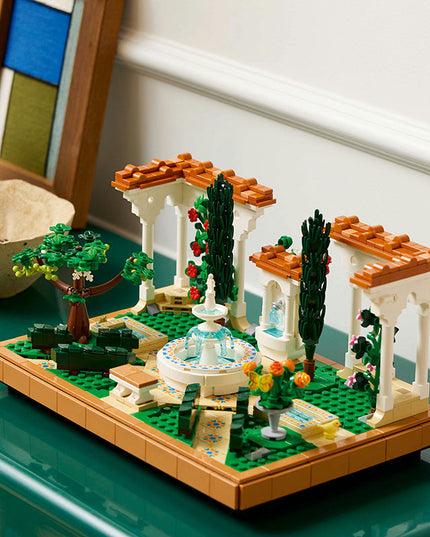 LEGO® ICONS Fountain Garden Home Decor Set for Adults 10359