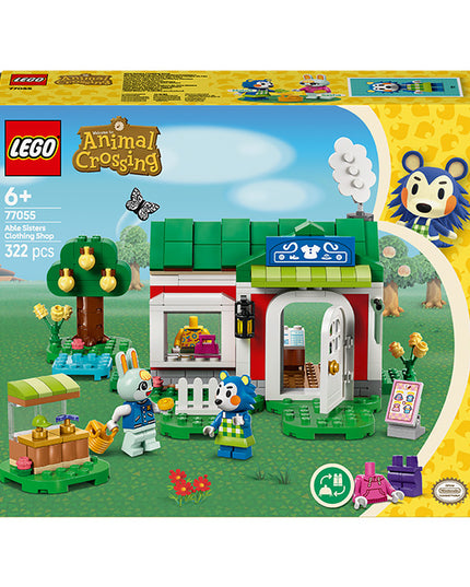 LEGO® Animal Crossing™ Able Sisters Clothing Shop Role-Play Building Kit 77055