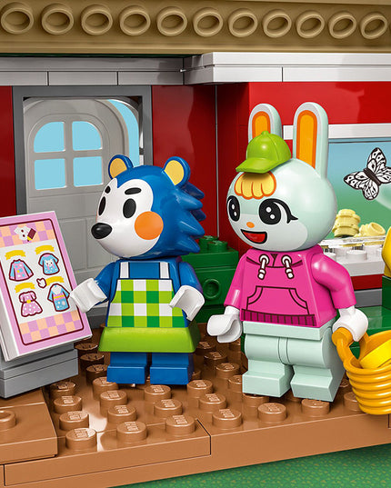 LEGO® Animal Crossing™ Able Sisters Clothing Shop Role-Play Building Kit 77055