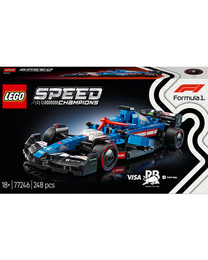 LEGO® Speed Champions Visa Cash App RB VCARB 01 F1® Race Car Vehicle Kit 77246