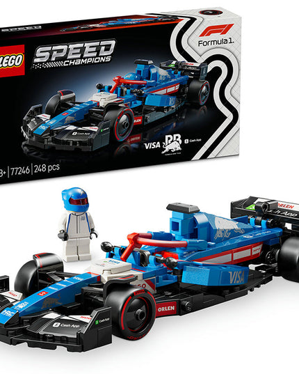 LEGO® Speed Champions Visa Cash App RB VCARB 01 F1® Race Car Vehicle Kit 77246