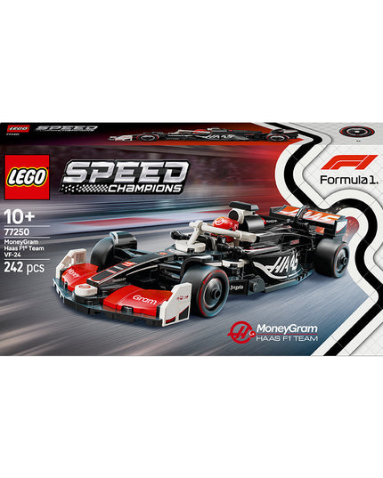 LEGO® Speed Champions MoneyGram Haas F1® Team VF-24 Race Car Toy Vehicle 77250