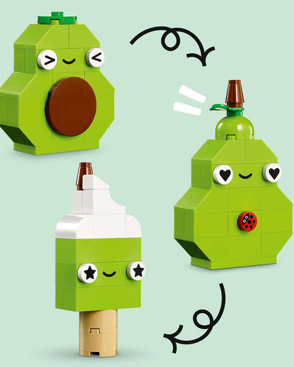 LEGO® Classic Creative Food Friends Toy Playset 11039