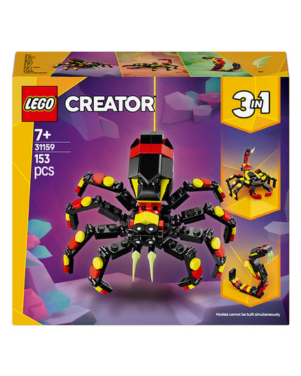 LEGO® Creator 3in1 Wild Animals: Surprising Spider Toy 31159