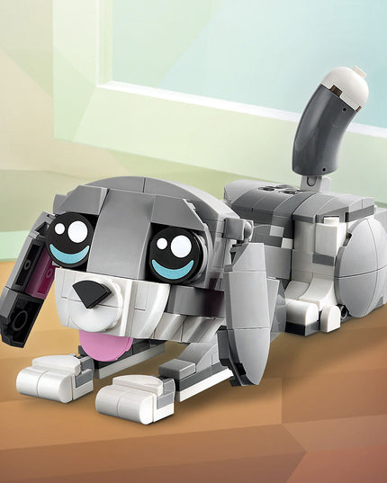 LEGO® Creator 3in1 Playful Cat Figure, Toy Animal Set 31163