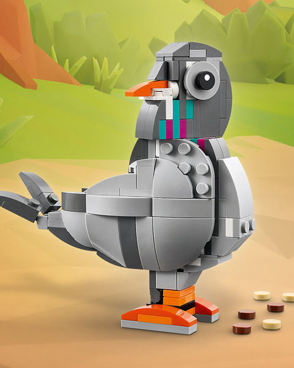 LEGO® Creator 3in1 Playful Cat Figure, Toy Animal Set 31163