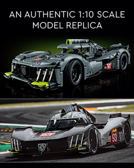 LEGO® Technic PEUGEOT 9X8 24H Le Mans Hybrid Hypercar Collectible Building Kit 42156