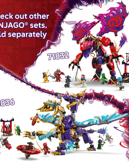 LEGO® NINJAGO® Thunderfang Dragon of Chaos Ninja Toy Set 71832