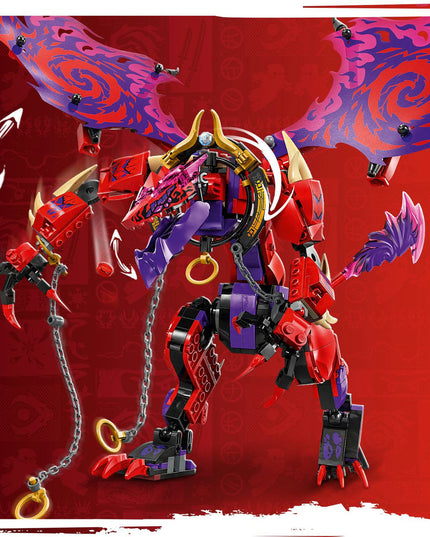 LEGO® NINJAGO® Thunderfang Dragon of Chaos Ninja Toy Set 71832