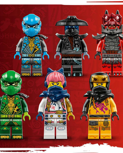 LEGO® NINJAGO® Thunderfang Dragon of Chaos Ninja Toy Set 71832