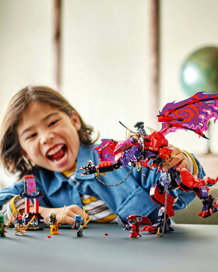 LEGO® NINJAGO® Thunderfang Dragon of Chaos Ninja Toy Set 71832