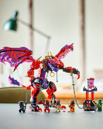 LEGO® NINJAGO® Thunderfang Dragon of Chaos Ninja Toy Set 71832
